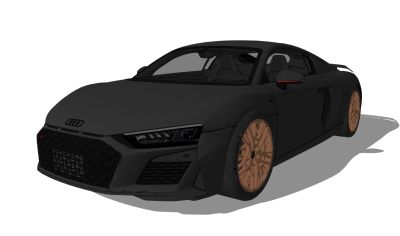 超精细汽车模型 奥迪 Audi R8